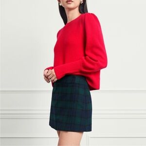 Hill House Home Blair Skirt in Steward Plaid size M NWT